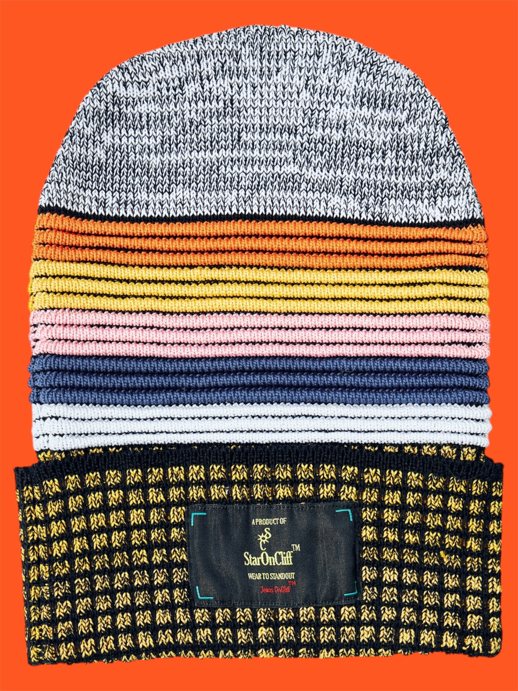 THE ERRAND BEANIE (LIMITED EDITION) This product is made to order please allow 1-2 week for order to be ship